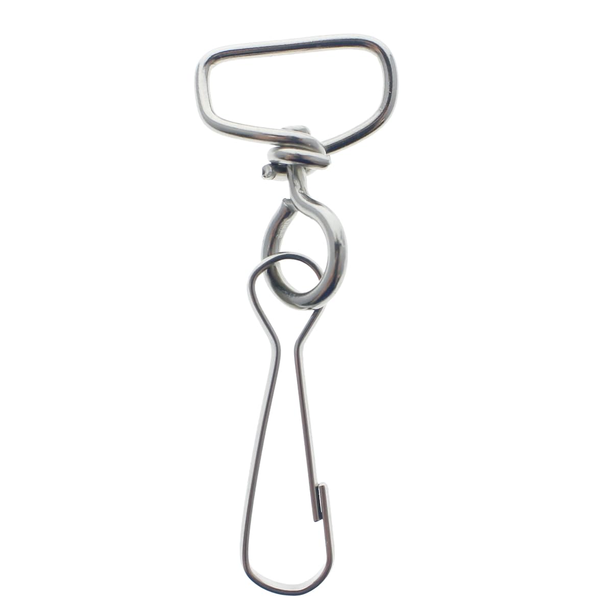 Amazon.com: Bulk 100 Pack - Large Swivel J Hooks with 3/4 D Ring
